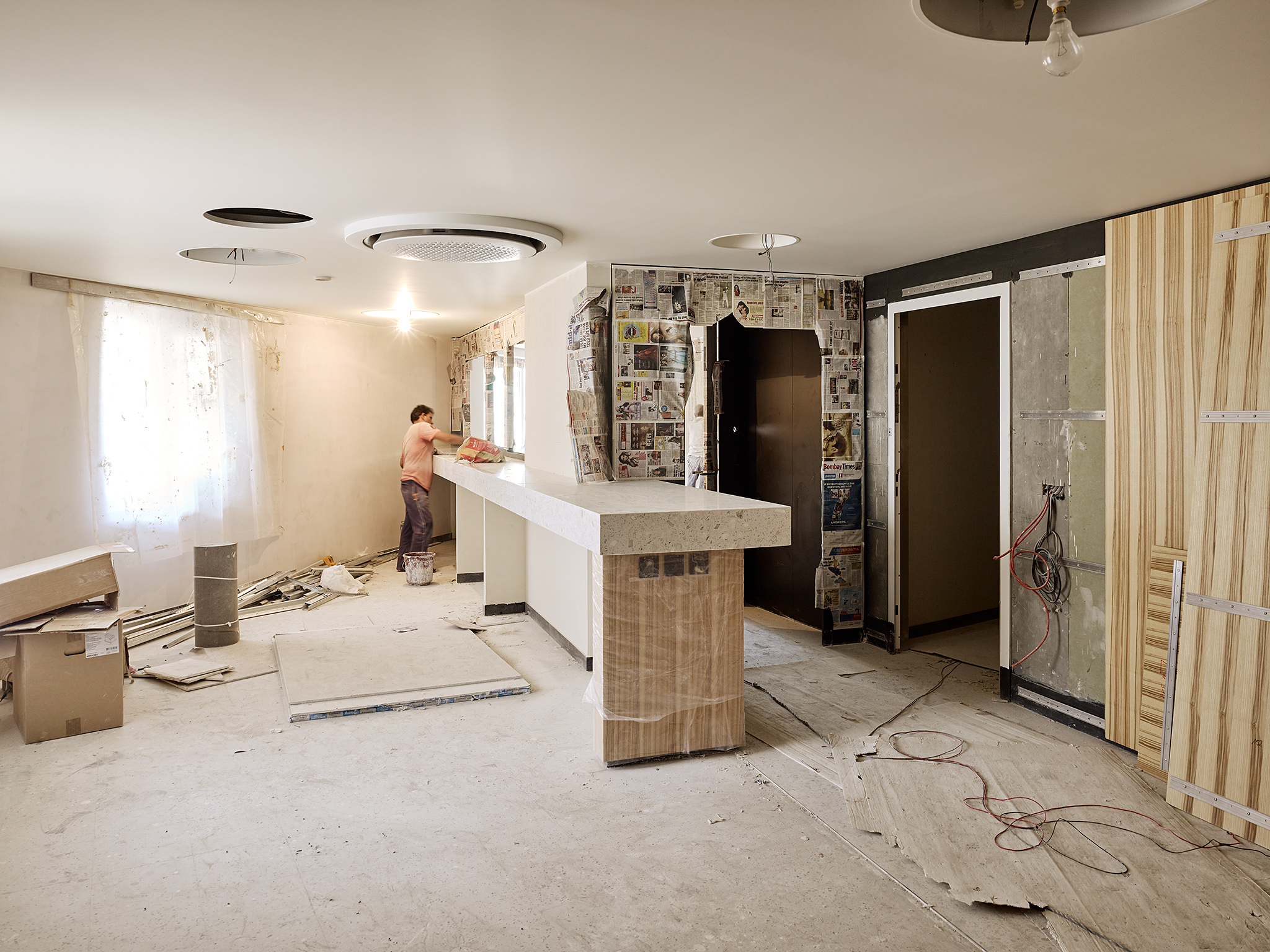 Construction Site Swiss Consulate Mumbai